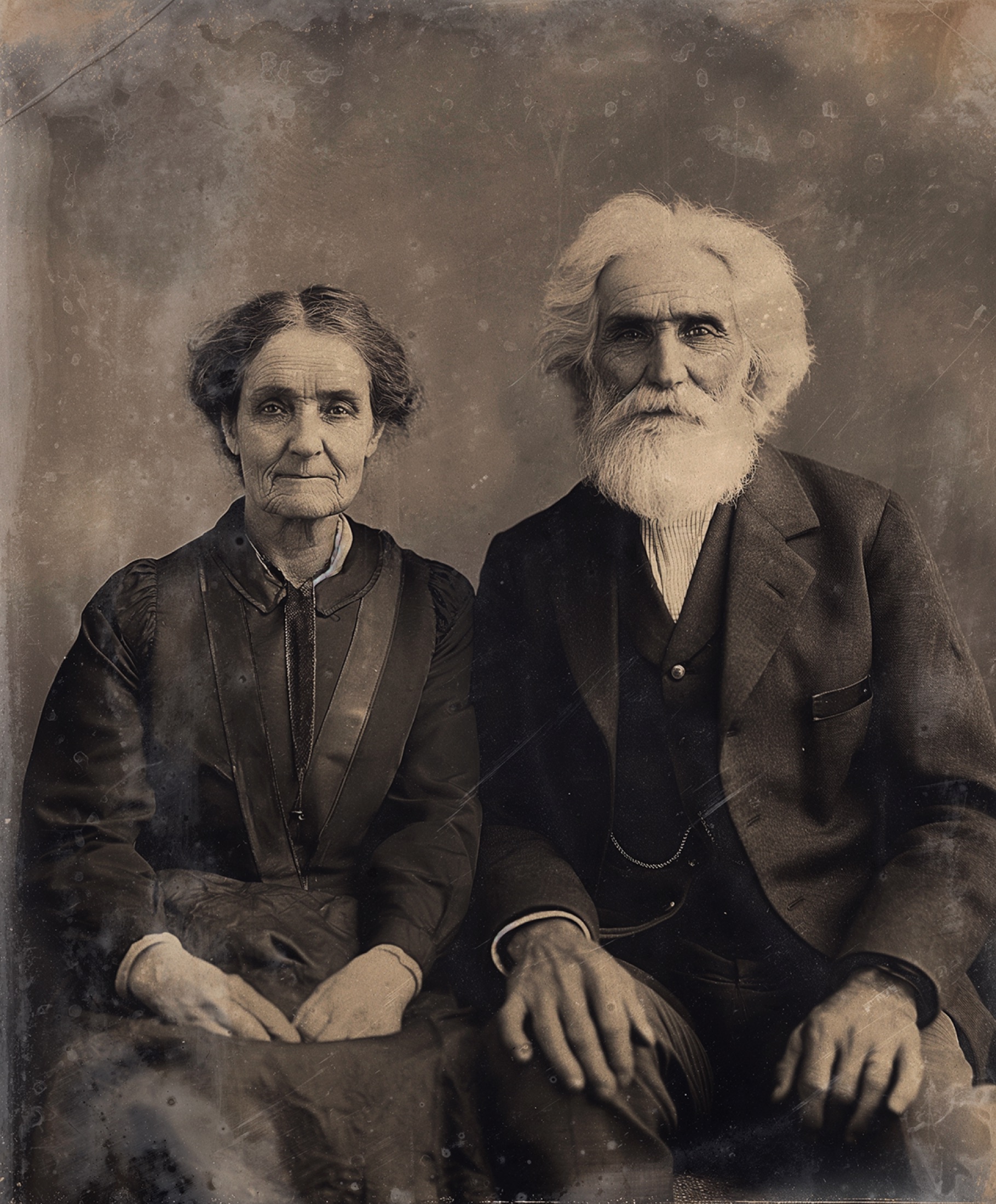 Margaret and Thomas Hensley, 1892