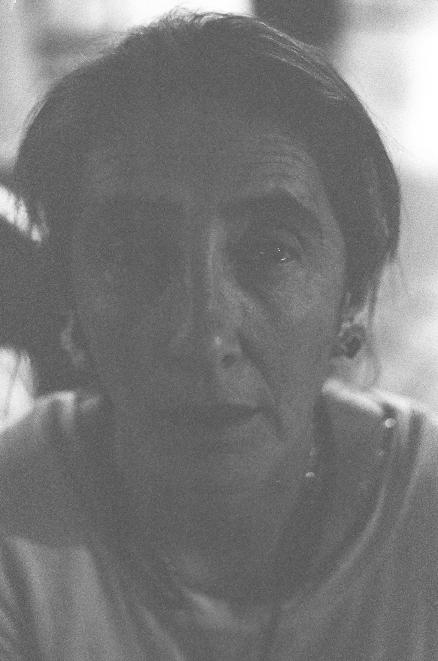 Woman with hat