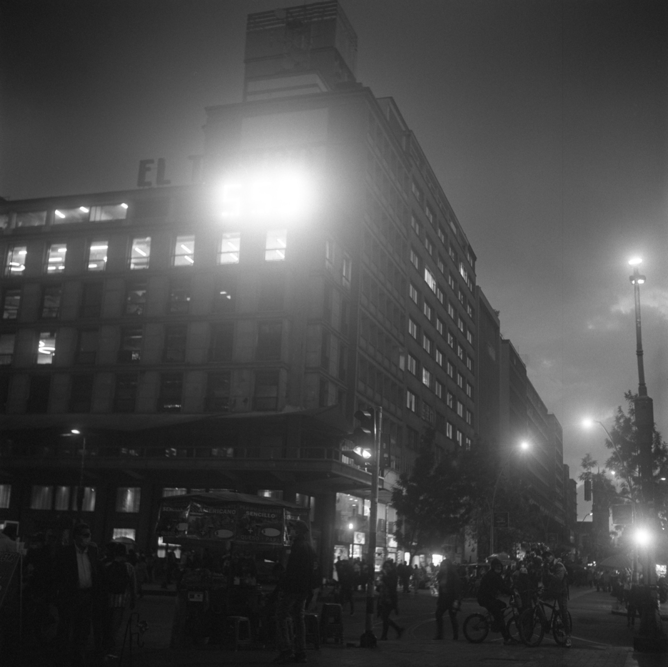 Street at night