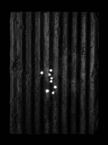 Placa 002, pistola .32 (simulación)